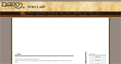 Desktop Screenshot of nerolarp.com